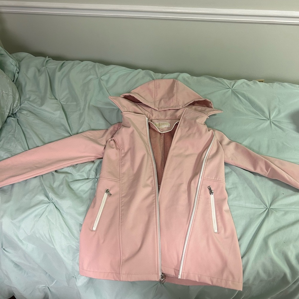 Michael Kors jacket size 14 girls light pink color